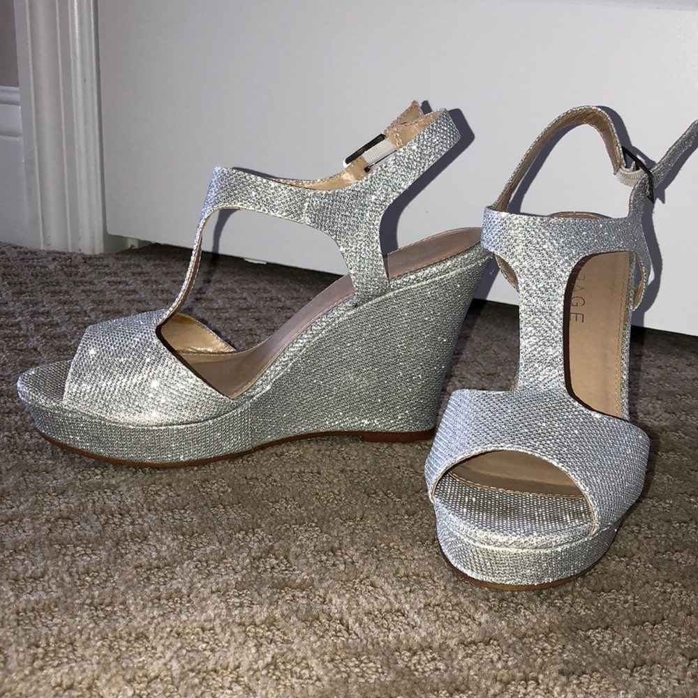 Sparkly Wedges